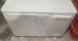 Outdoor ac sharp 1/2pk r32 garansi