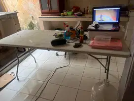 MEJA MAKAN BESAR PORTABLE IKEA