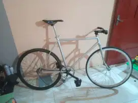 Jual whelsed fixie doltrap 700c depan belakang harga 350 nego