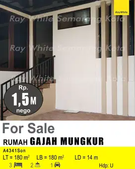 DIJUAL RUMAH DI GAJAH MUNGKUR A4341