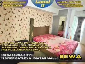 Sewa 3Bulanan Studio HOOK Jarang Ada Atas Mall Tercantik Bassura City