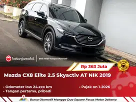[ LOW KM ] Mazda CX-8 CX8 CX 8 Elite 2.5 Skyactiv AT Hitam 2019/2020