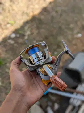Katrol pancing Reel  DC 4000 Besi BARU berkualitas Murah promo