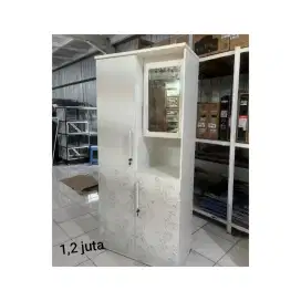Lemari pakaian 2 pintu