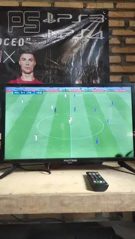 Dijual cepat PS3 dan tv merk polytron 24 inc
