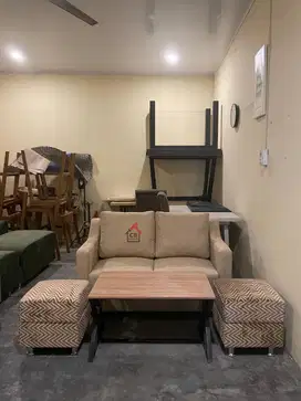 sofa minimalis harga promo 1set (ready stock siap kirim)