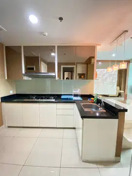 2BR plus furnish bagus lantai sedang SIAP HUNI harga MURAH Apt.Central