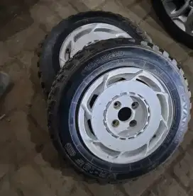 Velg Rally Jepang ban Advan 13