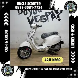Vespa Sprint 150 iGET Abs Tahun 2018