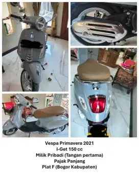 Vespa matic Primavera iget 150cc ABS 2021