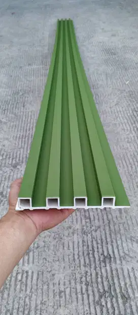 Wall Panel dinding Signal Green 290x17 cm