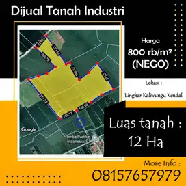 Dijual Tanah Industri Lokasi Lingkar Kaliwungu Kendal