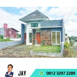 Rumah Hook Murah Dengan Desain Modern Di Jalan Utama Perumahan (Pk)