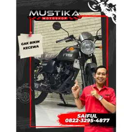 Odo 200 Istimewa!!!Kawasaki W175 Cafe Racer 2019 N Asli Mulus-Mustika
