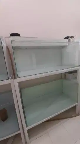 Akuarium aquarium 100x40x40 2 pcs fullset