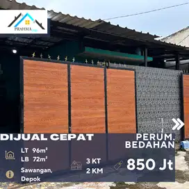 Sawangan Depok Dijual Rumah Dalam Komplek Posisi Hoek