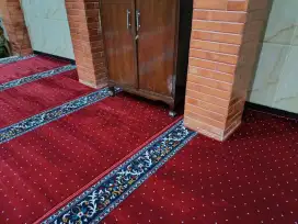 Tersedia Karpet sajadah Masjid import pembelian menyesuaikan kebutuhan
