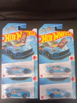 Hotwheels Toyota GR86 biru edisi Tony.B