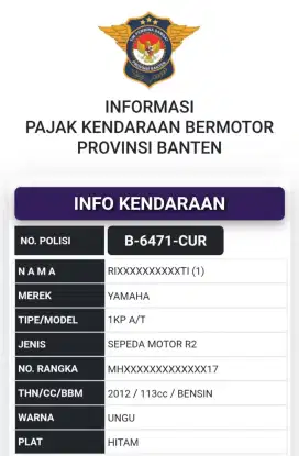 Yamaha Soul GT 2012 Injeksi Ungu