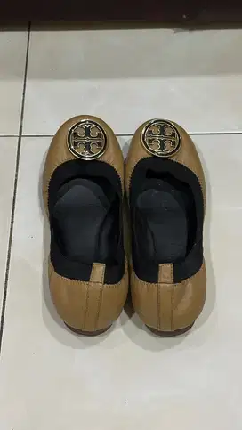 Sepatu Wanita Tory Burch Flat Shoes Preloved