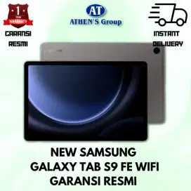 New Samsung Galaxy Tab S9 FE Wifi 6/128gb Garansi Resmi