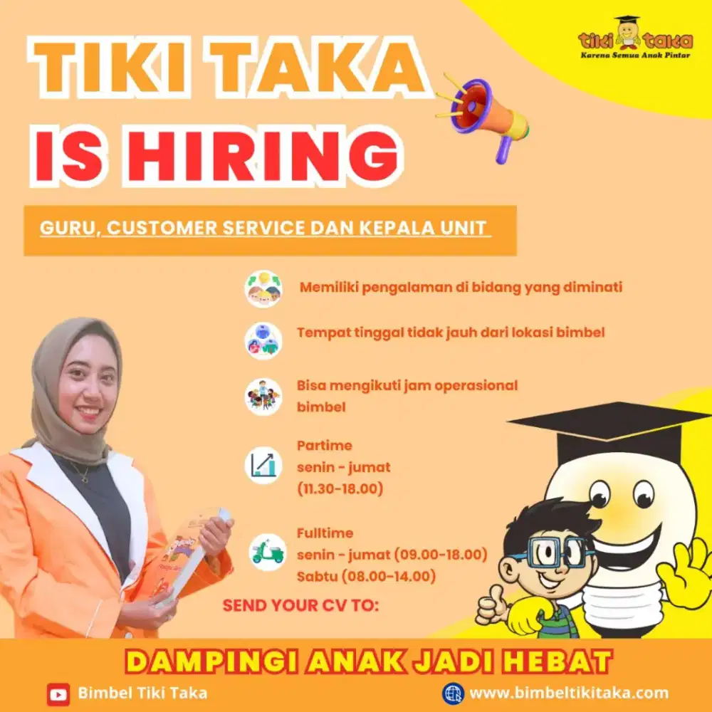 TIKI TAKA OPEN RECRUITMENT