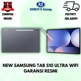 New Samsung Galaxy Tab S10 Ultra Wifi 12/256gb Garansi Resmi