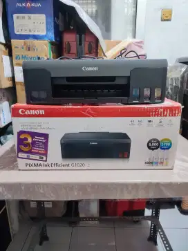 Printer Canon Pixma Ink Efficient G1020 Mulus Terawat Seperti Baru