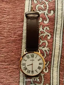 Jual Cepat! Guess Men White Analogue Watch W1164G2