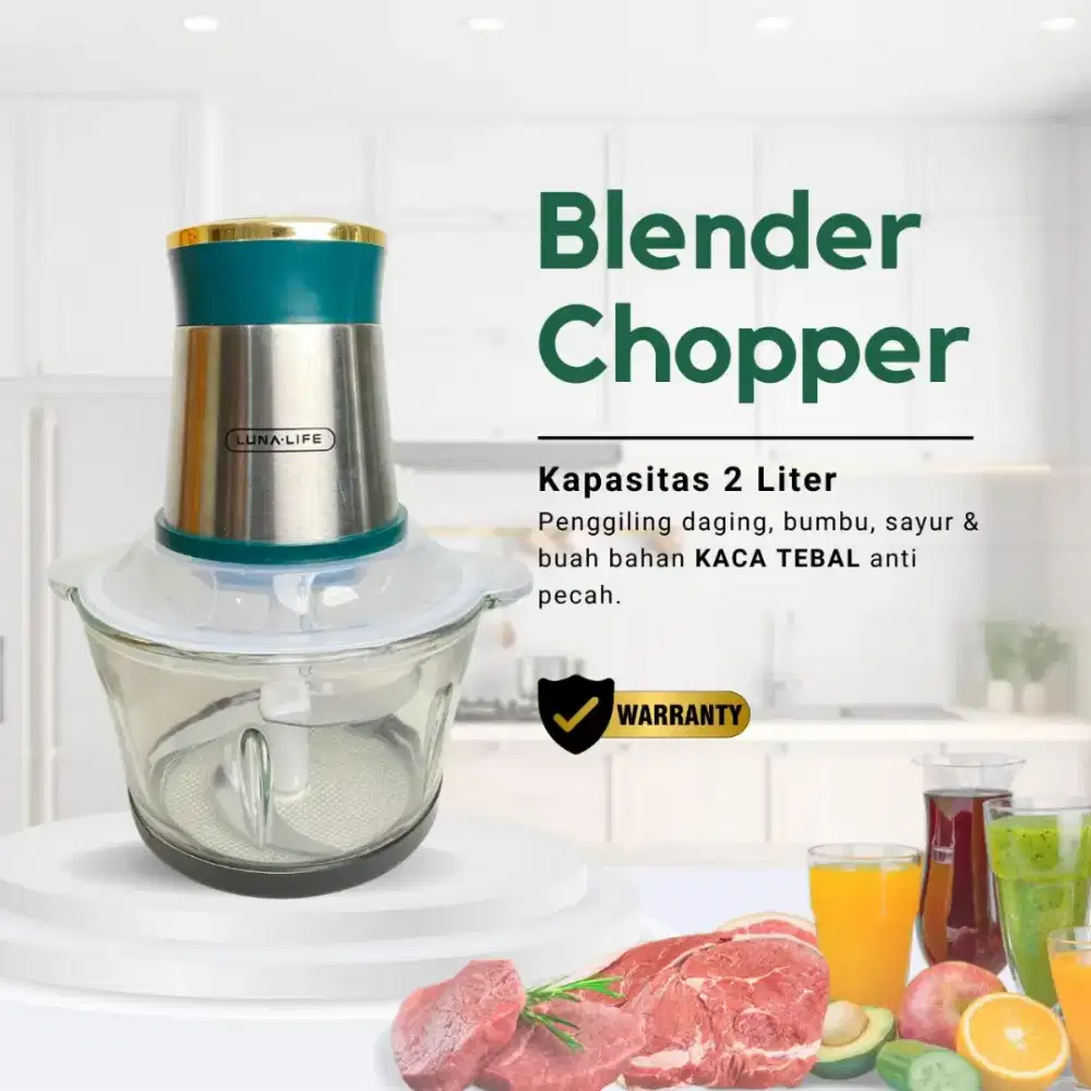 Chopper kaca LUNA 2Lt yg lagi Viral