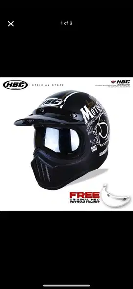 DIJUAL HELM CAKIL MERK HBC 400,000 NEGO BELUM PERNAH DIPAKAI