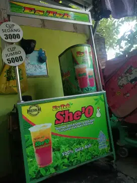 Gerobak Es Teh Besi