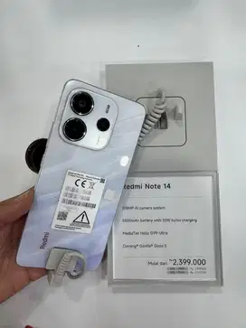 Redmi Note 14 128GB promo cicilan mulai 300 ribuan syarat hanya KTP