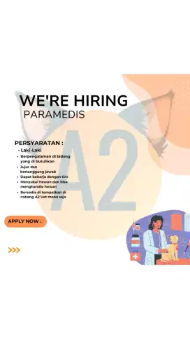 Lowongan kerja Paramedis A2