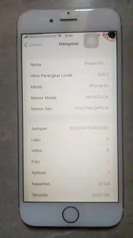 Iphone 6s 32gb rose gold