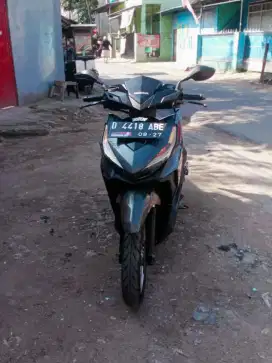 DIJUAL HONDA VARIO 125 THN 2017 WARNA HITAM