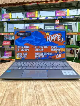 LAPTOP BARU DANA PELAJAR | AXIOO HYPE 3 CI3-GEN11 | BISA KREDIT 0 DP