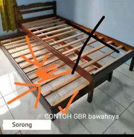 Dipan Ranjang Sorong 90x190cm