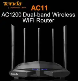 Tenda AC11 1200Mbps 2.4GHz 5GHz Dual Band Wireless Router