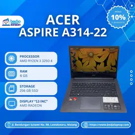 LAPTOP ACER ASPIRE A314-22 TERBAGUS!