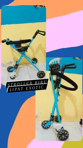 Stroller Exotic biru