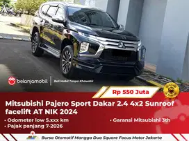 [ LOW KM 5RB ] Mitsubishi Pajero Sport Dakar 2.4 facelift AT 2024/2025