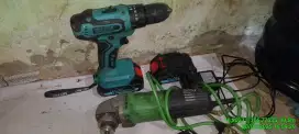 gerinda ryu dan bor cordless nrt pro borongan