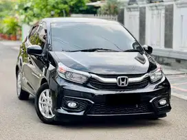 Honda Brio E Matic Hitam Met 2021 KM 82rb No Genap TDP 12 Juta
