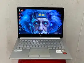 Laptop hp 14s-dk1xxx prosesor AMD Athlon Gold/Ram 4GB/SSD 512GB