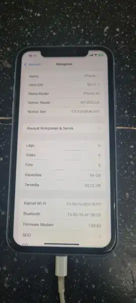 Bekas Iphone XR 64 GB