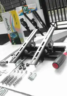 jual bracket standar kualitas bagus utk gantungan tv led lcd di tembok