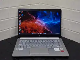 Laptop hp 14s-dk1xxx prosesor AMD Athlon Gold/Ram 4GB/SSD 512GB