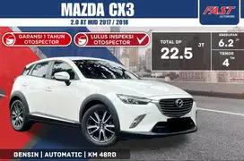 MAZDA CX3 2017 / 2018 2.0 AT HUD LOW KM.48RB & PAJAK PANJANG #F4ST