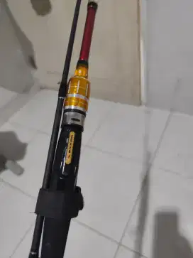 Jual joran shikari escolar & Reel Seakings Turbo 4000
